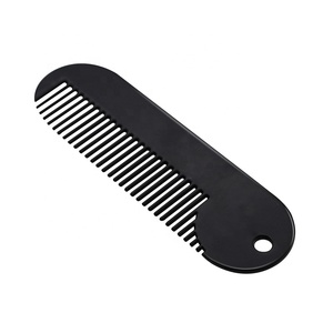 <span class=keywords><strong>Peigne</strong></span> à barbe en acier inoxydable, outil de coiffure, antistatique, pour Salon, 1 pièce - Product Image 2