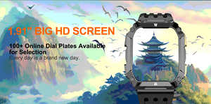 2025 linterna <span class=keywords><strong>reloj</strong></span> inteligente G68 esfera personalizada Modo deportivo múltiple 1000mAh Batería grande IP68 relojes inteligentes impermeables al aire libre - Product Image 4