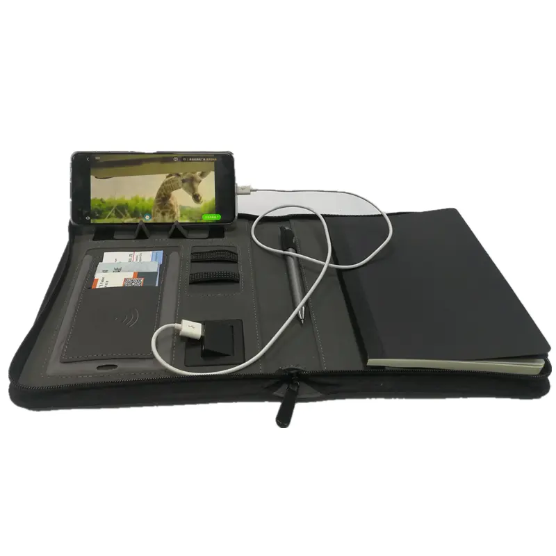 Echte Leder Aktentasche Laptop tasche für Männer Portfolio mit Business Logo Datei Ordner