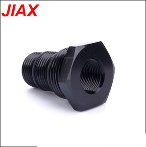 黑色铝机油滤清器适配器1/<span class=keywords><strong>2</strong></span>-28至<span class=keywords><strong>3</strong></span>/4-16,13/16-16 & <span class=keywords><strong>3</strong></span>/4NPT <span class=keywords><strong>3</strong></span>合1通用螺纹转换器，用于机油冷却器 - Product Image 5