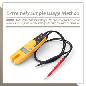 Comprobador Eléctrico T5-1000, Medidor de Voltaje CA/CC de 1000V, Corriente, Resistencia y Continuidad, Multímetro - Product Image 6