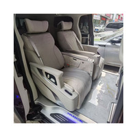 Sièges de voiture de luxe de haute qualité, design canapé-lit inclinable en cuir Nappa aviation VIP