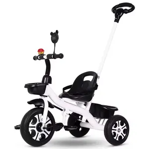 Çocuk üç tekerlekli bisiklet 1-6 yaşında büyük bebek yürüyüş bebek arabası pedalı bisiklet anaokulu arabası