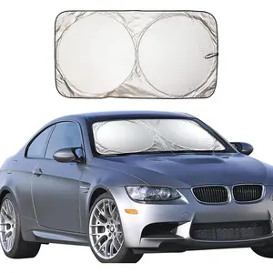 Premium Car Sunshade Foldable Sun Protection Car Front Window Sunshade with Storage Pouch