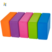 Blocs de gymnastique EVA, brique en mousse, exercice d'entraînement, Fitness, Yoga, traversin, coussin d'étirement du corps, blocs de yoga