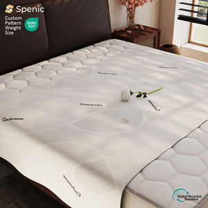 قماش مراتب من الكشمير قابل للتخصيص، نسيج محبوك قابل للتنفس 100% بوليستر لتغطية المراتب - Product Image 1