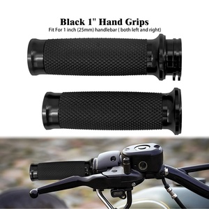 Poignées de guidon de moto 1 pouce pour Harley Touring <span class=keywords><strong>Sportster</strong></span> 883 1200 XL XR VRSC Dyna Softail Road Glide - Product Image 5