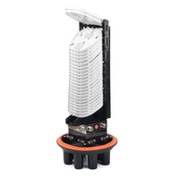 576 Core Dome Type Optical Fiber Cable Joint Closure IP68 Fiber Splice Closure Vertical Enclosure Junction Box FCBF-576B 5-Year
