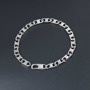 Pulsera de Cadena Unisex, Plata Tibetana CE173, Accesorio de Joyería de Moda - Product Image 2