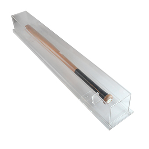 Tinya Customized <strong>Cricket</strong> <strong>Bats</strong> Showcase Acrylic <strong>Display</strong> <strong>Rack</strong> Made in China Baseball <strong>Bat</strong> <strong>Display</strong> Case - Product Image 2