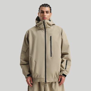 <span class=keywords><strong>Veste</strong></span> de snowboard en nylon unisexe grande taille, coupe-vent, respirante et imperméable, avec capuche, capacité en tissu de 20000mm, fermeture à glissière anti-UV - Product Image 5