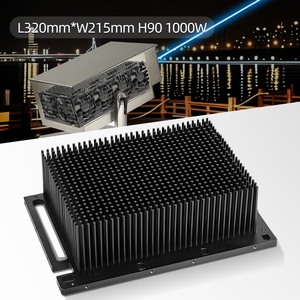 <span class=keywords><strong>Autoventa</strong></span> de fábrica personalizada 1000W 320mm Altura 90mm Disipador de calor de haz alto cuadrado resistente - Product Image 5