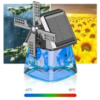 Ventilateur solaire rotatif pour automobile, parfum liquide, moulin à vent solaire pour automobile, diffuseur de parfum