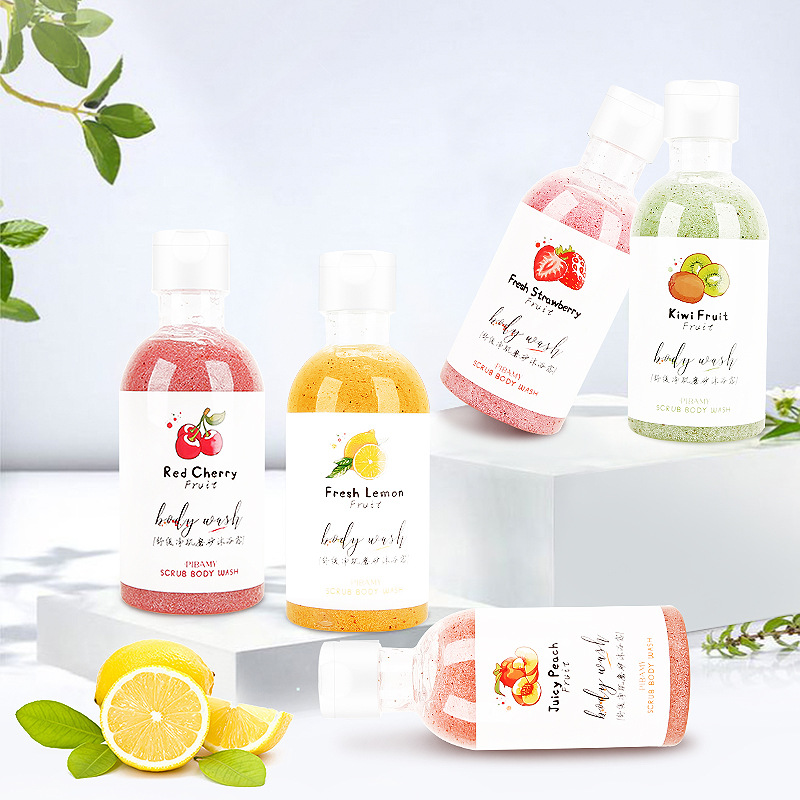 Частная этикетка натуральный органический Масло Марулы отбеливающий и увлажняющий гель для душа для мытья тела