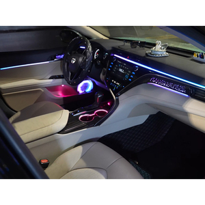 Kit d'éclairage ambiant arc-en-ciel à 64 couleurs pour Toyota Camry 2018-2023, accessoires d'éclairage LED intérieur - Product Image 6