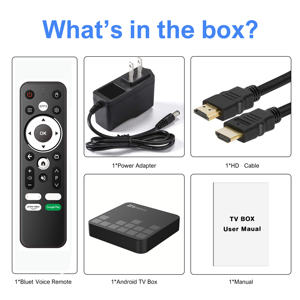TV Box Z6 Mini+ Android 14, Amlogic S905, 2G/8G, 2G/16G, Wi-Fi double bande, télécommande vocale, lecteur multimédia 4K - Meilleures ventes - Product Image 5