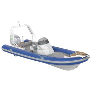 Bateaux de pêche en aluminium de 22 <span class=keywords><strong>pieds</strong></span> les plus vendus, bateaux pneumatiques en PVC, bateaux à rames 680 - Product Image 5
