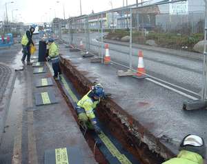 Ruban d'avertissement souterrain détectable de papier d'aluminium d'impression personnalisée de haute qualité - Product Image 6