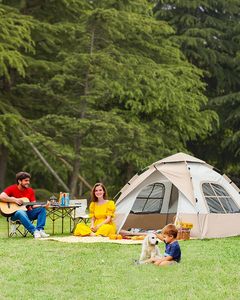 Tienda de Campaña Instantánea para una Persona - Tienda de Campaña Automática con Revestimiento Plateado, Protección UV, Impermeable y Portátil para Excursionismo y Camping - Product Image 6