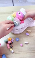 Breloques en peluche pour chaussures, accessoires de décoration, de jardin, sabots EVA, nouvelle collection 2022