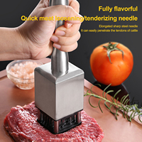 Attendrisseur de viande manuel Marteau à viande Maillet Pounder Attendrisseur de viande en acier inoxydable 304 pour steak boeuf porc poulet