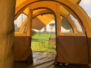 Family 6-8 Person Party Big Space Large Luxury Folding Travel Waterproof Garden Glamping Tent Export to <strong>UK</strong> - Product Image 2