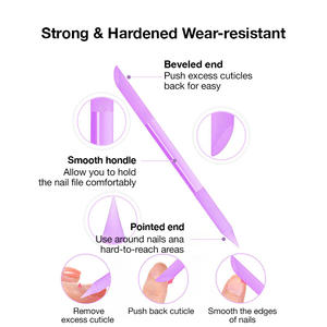 Lima de Uñas de Vidrio Personalizada OEM ODM, Lima de Uñas de Doble Cara con Impresión Personalizada para Salón - Product Image 3