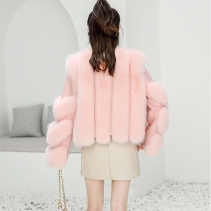 Veste de motard d'hiver personnalisée pour femme, manteau en fausse fourrure moelleuse avec fermeture éclair, vêtement d'extérieur élégant pour femmes - Product Image 6