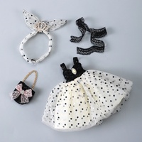 Nouvelle tenue de 30 cm pour poupée Ob24, vêtements en peluche doux pour poupée, décoration mignonne et adorable, vente en gros