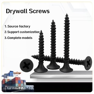 Vis autoperceuses en phosphate noir pour l'installation de plaques de plâtre - Product Image 5