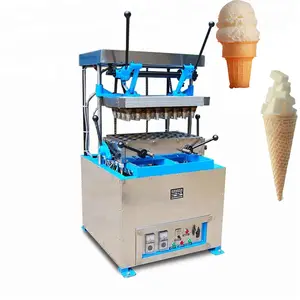Machine automatique à cône croustillant, Machine à cône de crème glacée à plusieurs têtes, équipement de Machine à cône de crème glacée