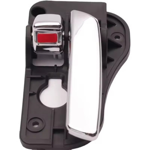 Manija de puerta cromada OEM 826201D010 delantera derecha interior para Kia Rondo 2007-2012, pieza de repuesto metálica - Product Image 3