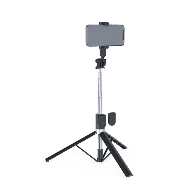 Hot Sale BT11 Foldable Selfie Stick LED Ring Light Tripod Stand Beauty Photographic Equipment Live Streaming Makeup Remote
