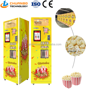 KHÁCH SẠN Tàu Điện Ngầm Trạm Trung Tâm Mua Sắm Đồng Tiền Hoạt Động Bỏng Ngô Máy Bán Hàng Tự Động Xem Phim Gia Đình Thực Phẩm Ăn Nhẹ Thiết Bị - Product Image 4