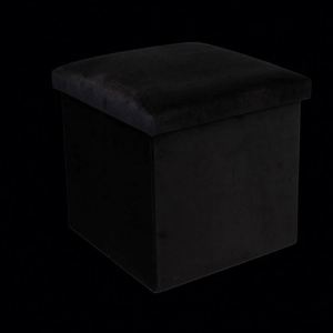High-Quality Fabric Stainless Steel <b>Bamboo</b> Folding Ottomans - Product Image 1