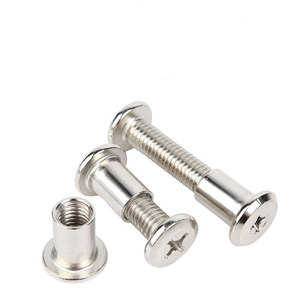 Furniture <b>Bolt</b> Stainless Steel Button Head Cross Drive Right Hand Thread Industrial Design For Metal Fixing Commercial Use - Product Image 3