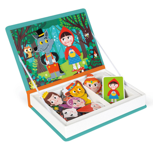 Jigsaw Magneti Book Story Book 40PC Juego educativo magnético fomenta las habilidades motoras y la imaginación adecuada <span class=keywords><strong>para</strong></span> niños de 3 años - Product Image 1