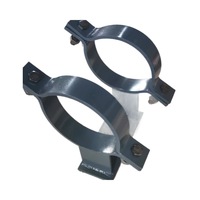 Support/Attache de Tuyau en Acier Galvanisé de Haute Qualité, Personnalisable, Réglable, OEM