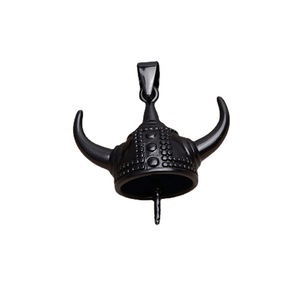 Dije de Plata S925 Estilo Barroco A-Piao, Versátil para DIY, con Diseño de Diablo, Toro, Rey Demonio, Extraterrestre, Accesorio para Fabricación de Joyas, Bandeja Vacía 4372 - Product Image 5