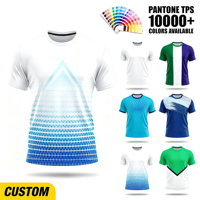 T-shirt à manches courtes pour homme, personnalisé ODM OEM, triangle, sublimation, impression intégrale 3D, pour la salle de sport