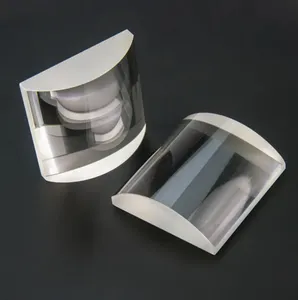 Custom Fused Silica Glass Plano Convex Cylindrical Lens AR Coating Flat Convex Cylindrical Lens