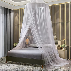 Mosquitera de techo en forma de cúpula, sin necesidad de instalación, cortina de gasa estilo palacio/princesa <span class=keywords><strong>para</strong></span> el hogar ZT363 - Product Image 2