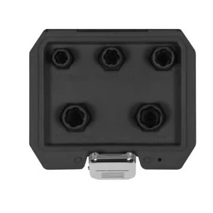 Yato Bolt Extractor Kit 5 Pieces 3/8 In Imperial Industrial Damaged <b>Screw</b> Removal <b>Socket</b> Extractor Set YT-06038 - Product Image 1