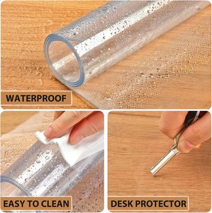 Accessoires <span class=keywords><strong>de</strong></span> <span class=keywords><strong>bureau</strong></span> sur mesure fournitures <span class=keywords><strong>de</strong></span> <span class=keywords><strong>bureau</strong></span> en gros tapis <span class=keywords><strong>de</strong></span> sol <span class=keywords><strong>de</strong></span> <span class=keywords><strong>chaise</strong></span> <span class=keywords><strong>de</strong></span> <span class=keywords><strong>bureau</strong></span> en PVC transparent robuste <span class=keywords><strong>protecteur</strong></span> <span class=keywords><strong>de</strong></span> sol en bois dur <span class=keywords><strong>pour</strong></span> la maison - Product Image 3