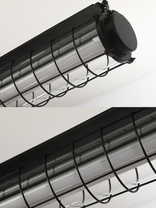 Lámpara Colgante Larga de Metal Dorado, E26 LED 3500K Blanco Cálido, Altura Ajustable, Pantalla de Vidrio Cilíndrica, Regulable, Garantía de 5 Años - Product Image 3