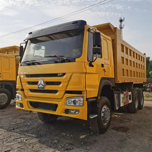 Camion à benne basculante en forme de U HOWO 6x4 d'occasion avec 10 roues et moteur diesel lourd de 40 tonnes manuel gauche pour la construction Euro 2 Emission - Product Image 6