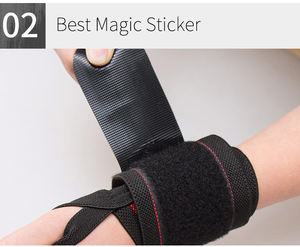 Zjfit นีโอพรีนปรับได้มีความยืดหยุ่นระบายอากาศได้ทนทานต่อการฉีกขาดการฝึกแบบไขว้ยกน้ำหนักยิมข้อมือ - Product Image 6