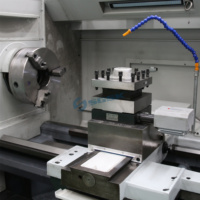 SGSK Tour CNC Machine Grande CK61125F Tour CNC Porte-outil à quatre stations Tour horizontal à couple élevé