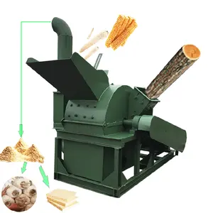 Multifunctional large capacity wood hammer mill