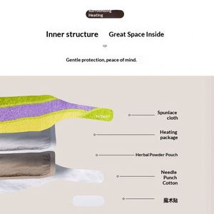 Hukang Wormwood Steam Neck Patch, compresse chauffante auto-chauffante pour le cou à l'huile essentielle végétale, écharpe chauffante, chauffe-corps - Product Image 1